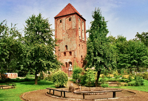 Frontowe zdjęcie zamku Przezmark
